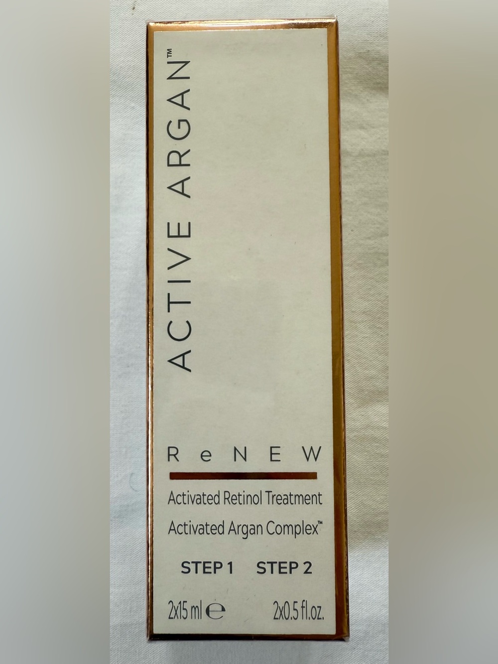 Active Argan Renew Activated Retinol Treatment | Step 1 & 2